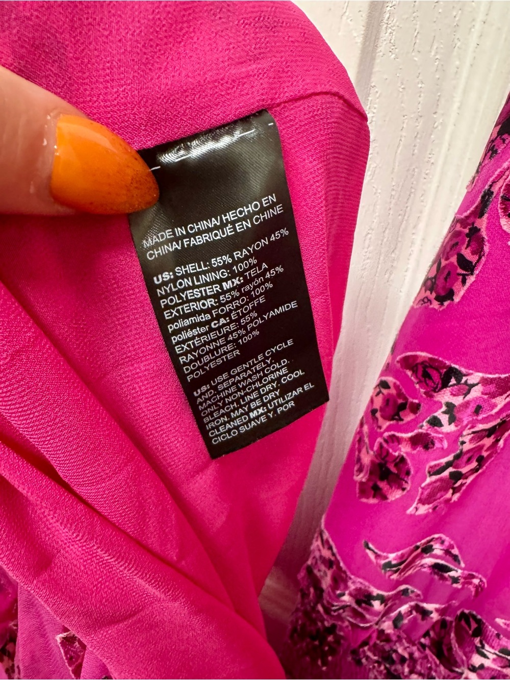 White House Black Market Pink Floral Halter Maxi Dress Size 10 Smocked Waist - Picture 11 of 12